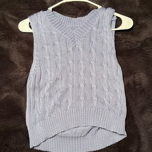 Small sweater vest.